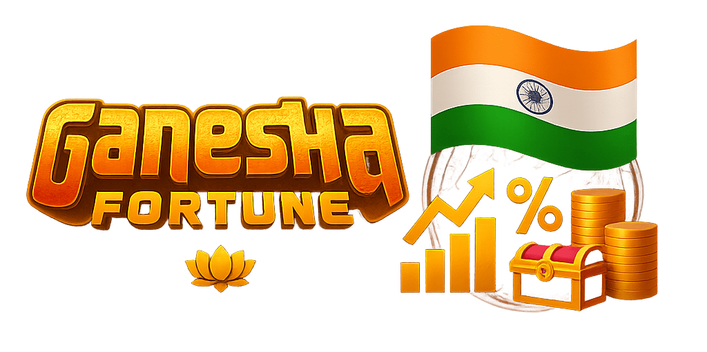 Ganesha Fortune logo with Indian accent